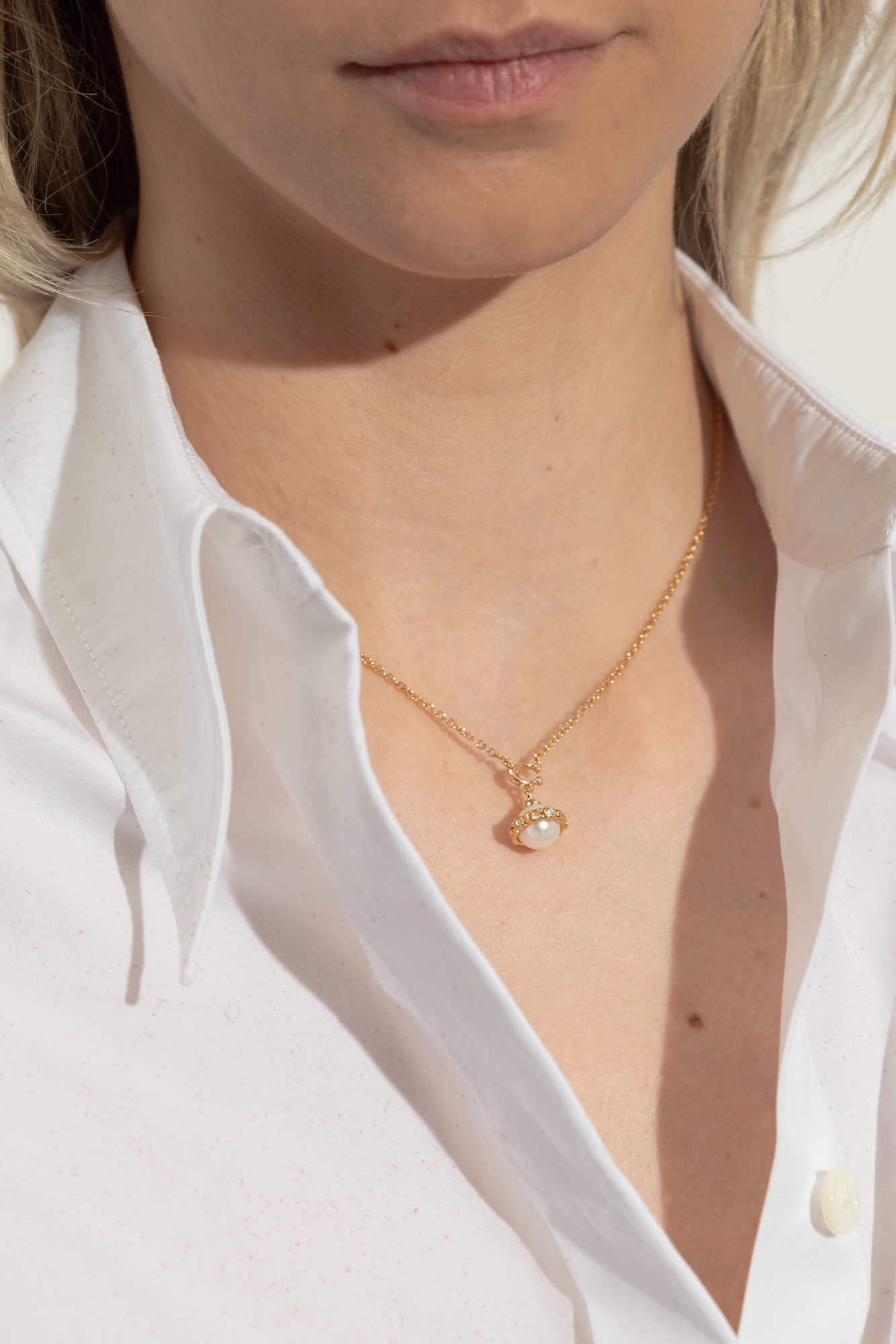 COACH レディース 雑貨 517816 GLD 107 Coach Pendant Necklace | Women's Jewelery | Vitkac